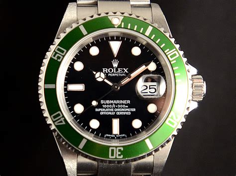 rolex submariner ghiera verde ceramica